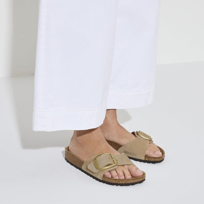 Madrid Big Buckle Nubuck Leather