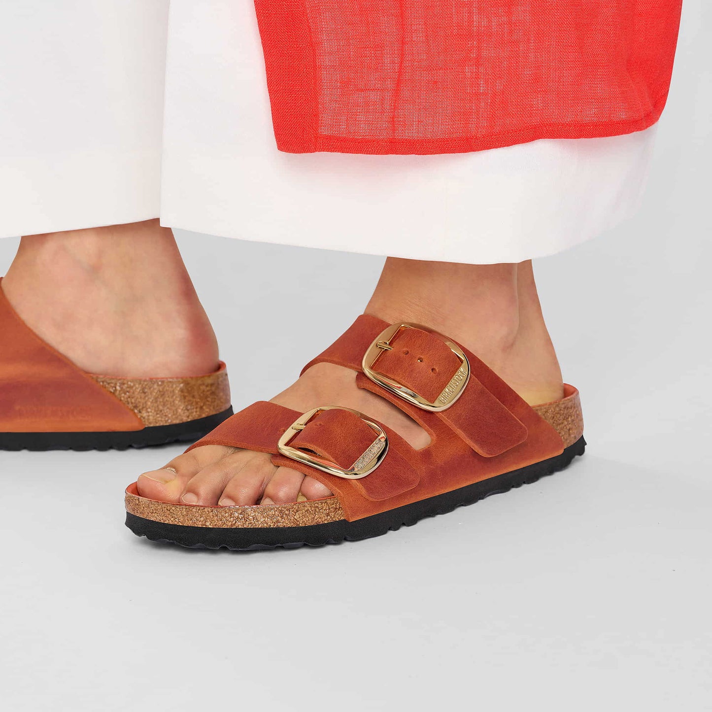 Arizona Big Buckle Oiled Leather