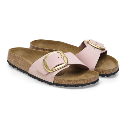 Madrid Big Buckle Nubuck Leather