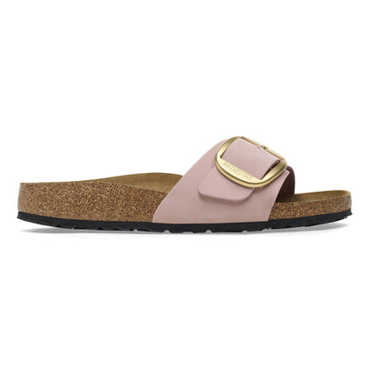 Madrid Big Buckle Nubuck Leather