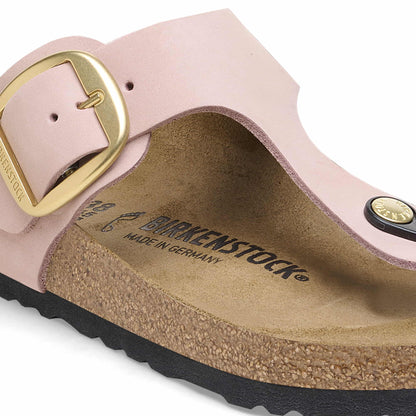 Gizeh Big Buckle Nubuck Leather