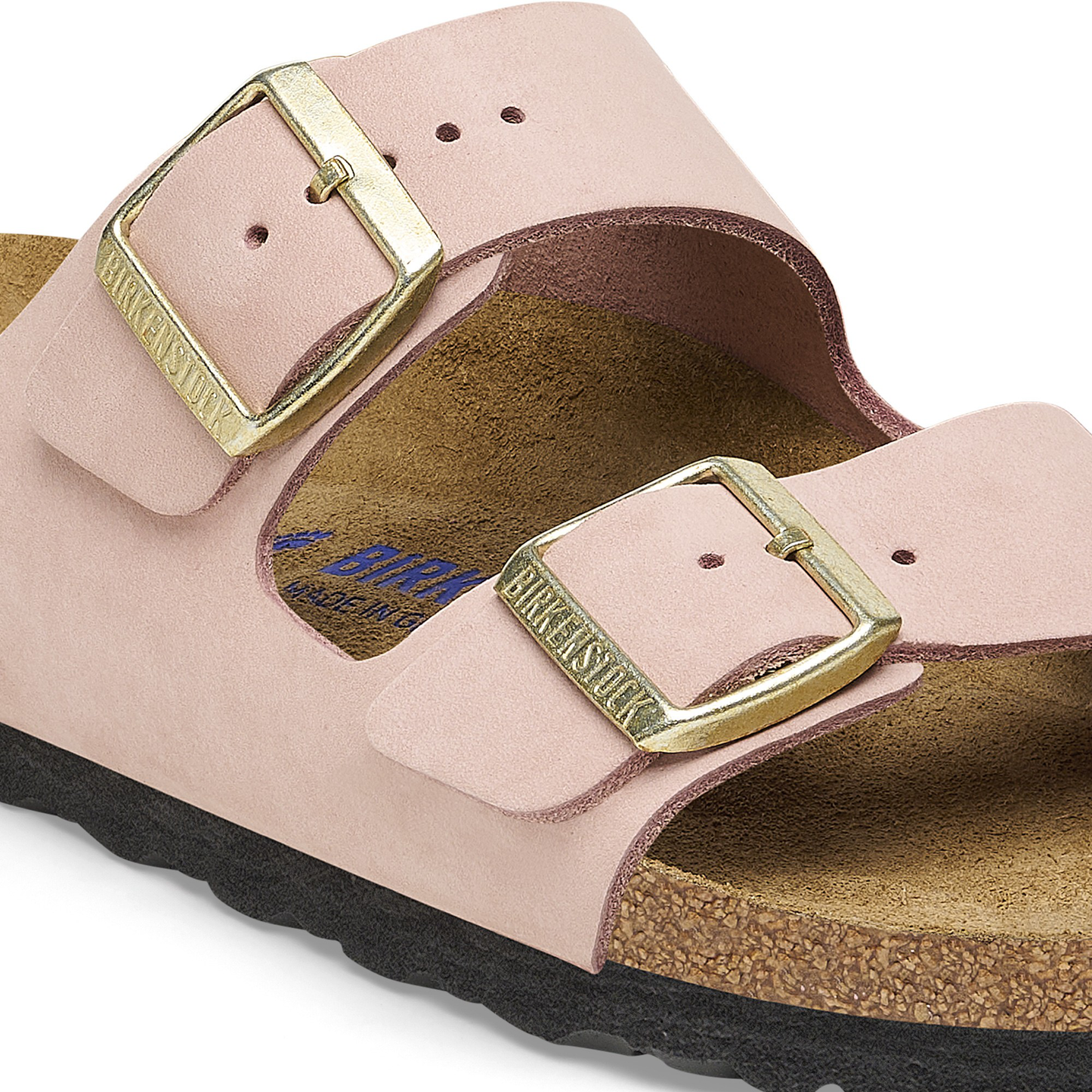 Arizona Soft Footbed Nubuk Leather Soft Pink