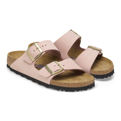 Arizona Soft Footbed Nubuk Leather Soft Pink