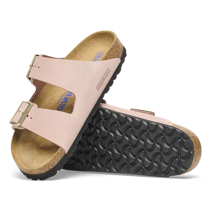 Arizona Soft Footbed Nubuk Leather Soft Pink
