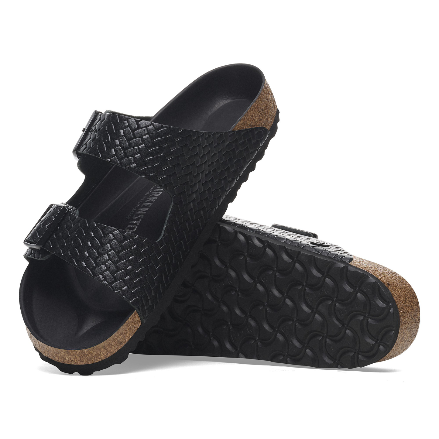 Arizona Rivet Logo Natural Leather
