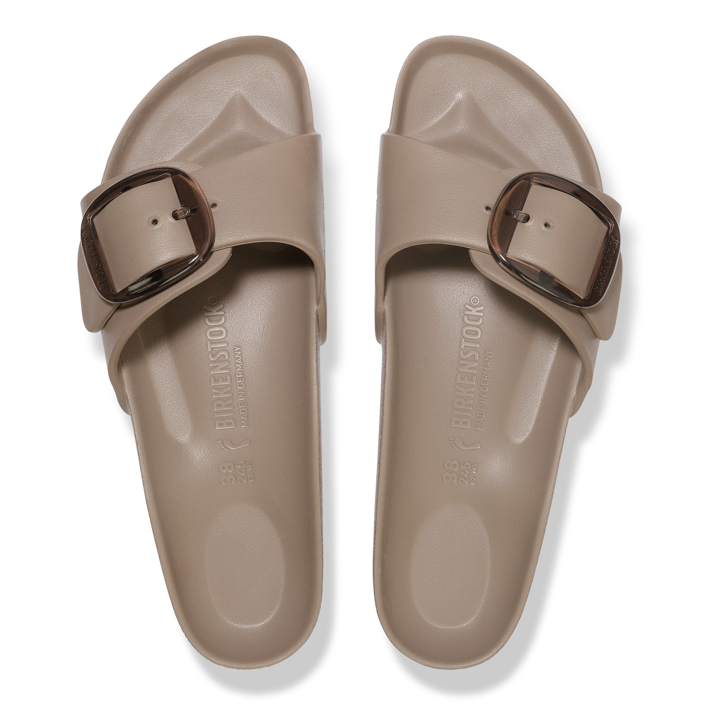 Madrid Big Buckle EVA Gray Taupe