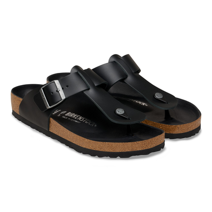 Safaga Natural Leather Black